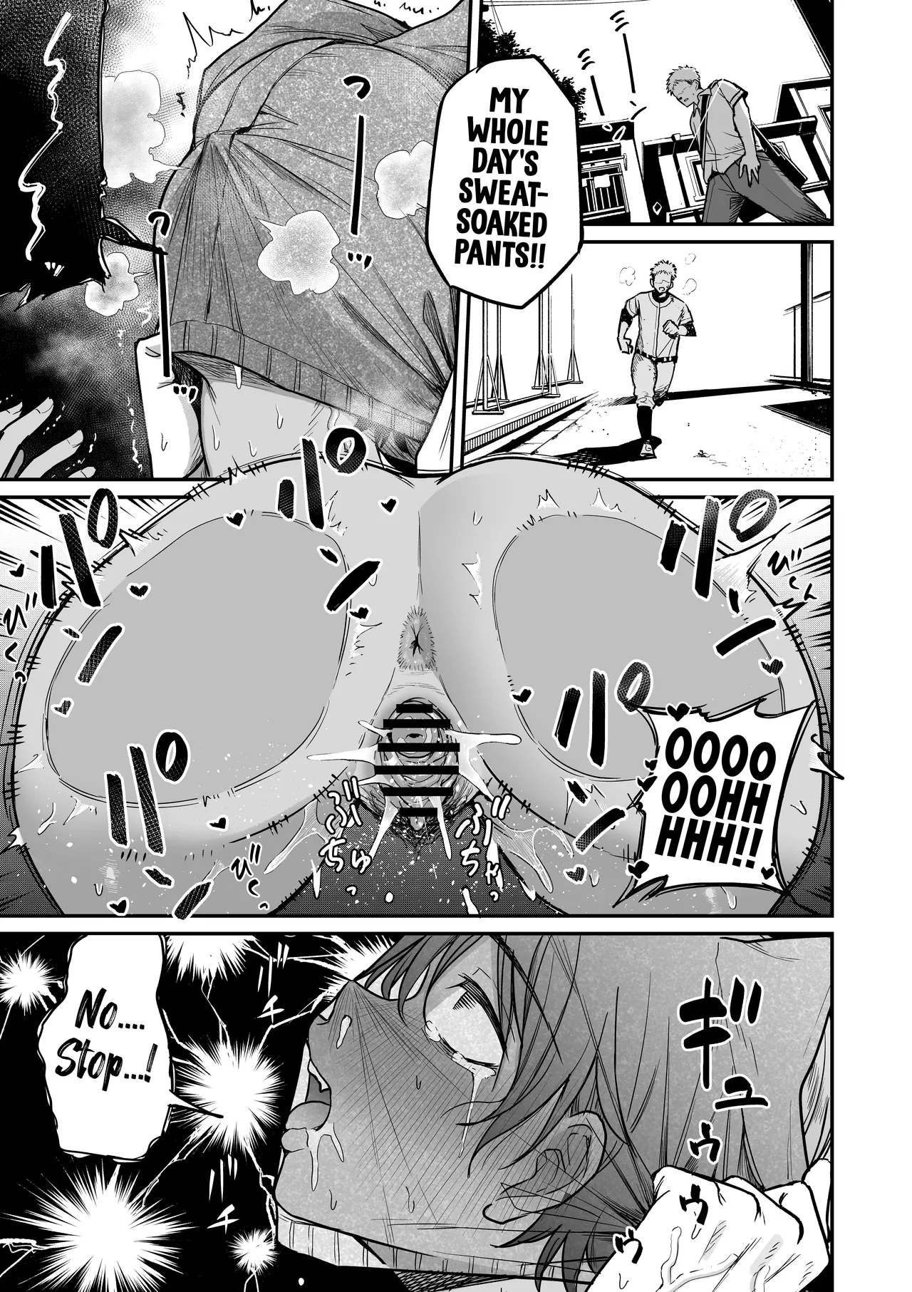 Hentai Manga Comic-I Found the Grumpy, Brown-Skinned Baseball Manager's Weakness-Read-46